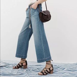 Madewell Daniela block heel lace up sandal